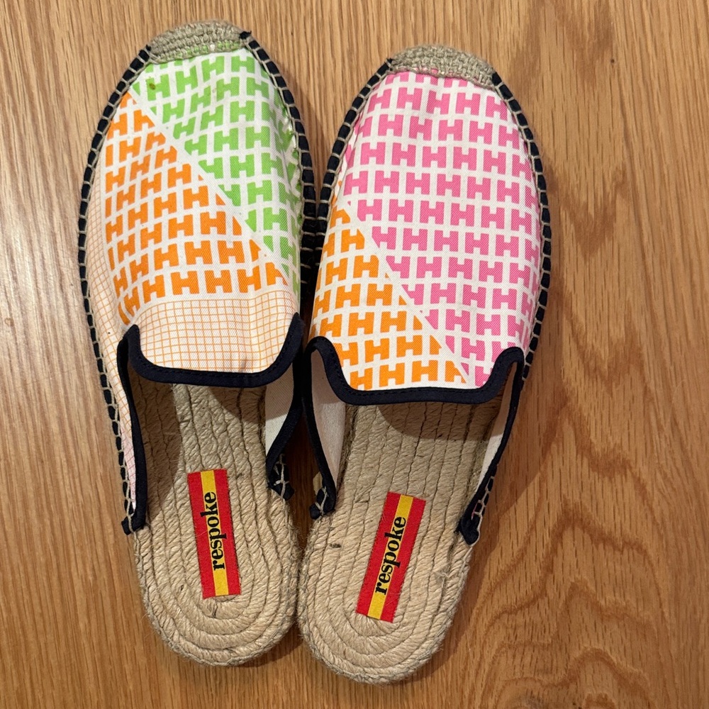 Hermès H custom made Espadrille Slip-Ons bought in the Hamptons